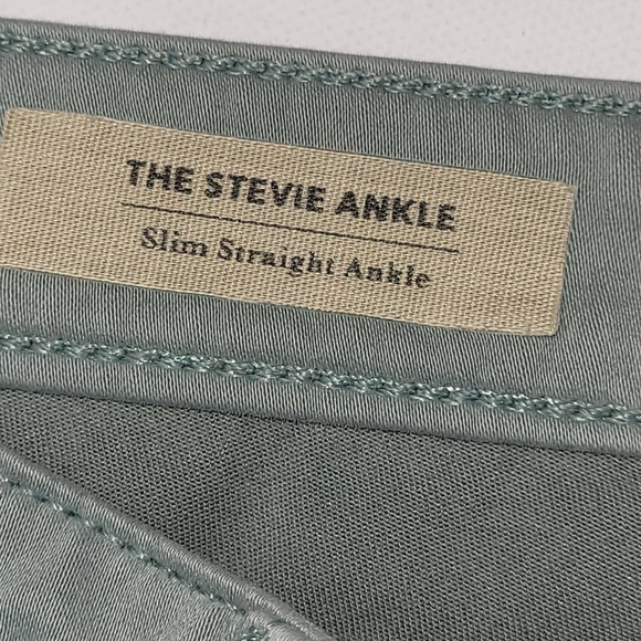 AG Adriano Goldschmied The Stevie Ankle Pant Jean Women 28R Mid Rise - Picture 4 of 14